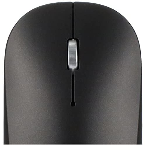 Buffalo Wireless Mobile Mouse 2.4GHz Receiver Included FLEXUS Thin and Light 3 Button Wireless Quiet BlueLED MIL Standard Compliant DPI Switching (600