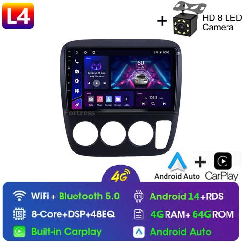 DSP 4G Carplay For Honda CRV CR-V Android Auto Multimedia Video Player GPS Navigation Autoradio Audio Stereo Car Radio DVD 2 Din