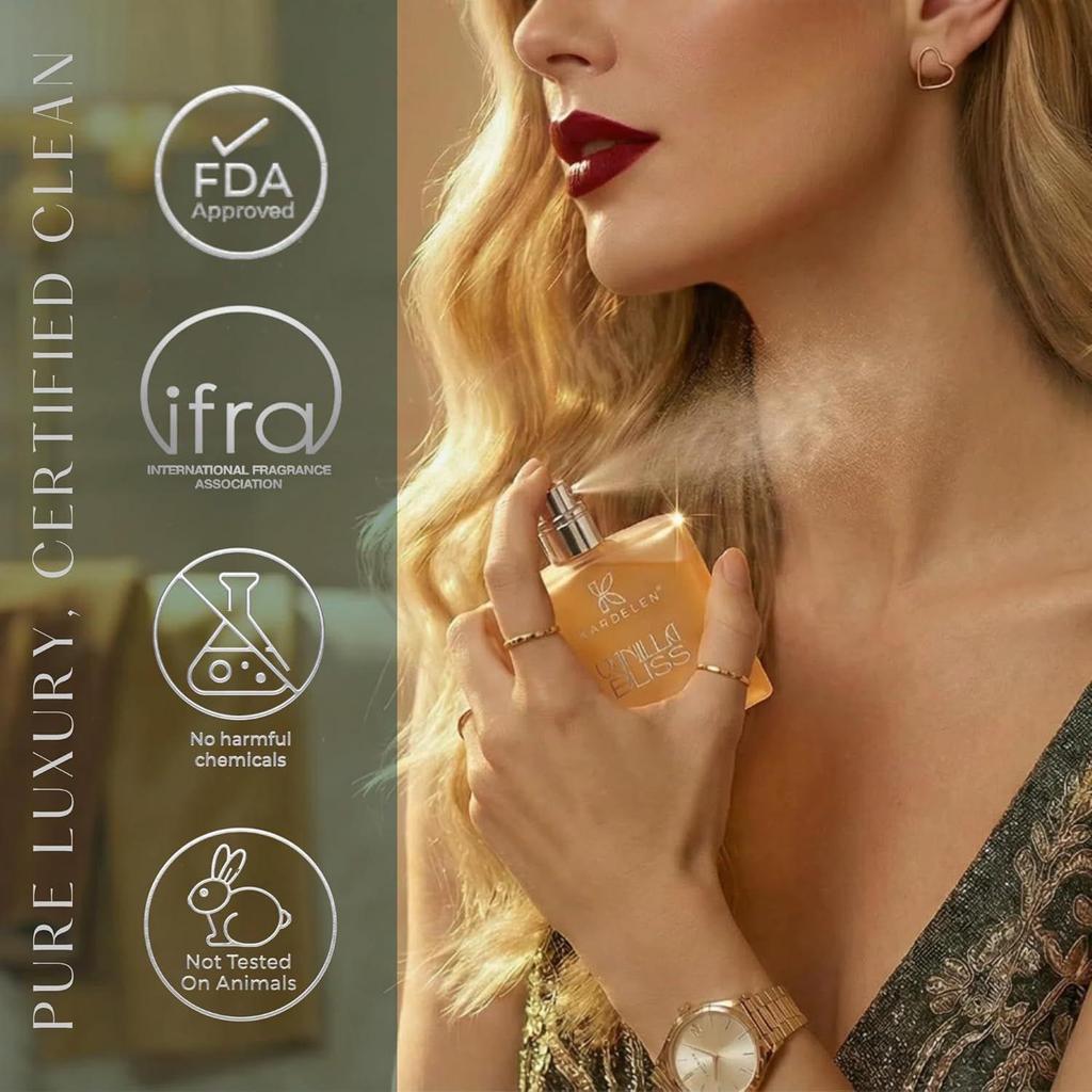 VANILLA BLISS Women | Long-Lasting Perfume For Woman | Long Lasting Fragrance | Premium Oriental Gourmand Fragrance |