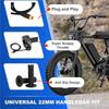 Throttle Grip Kit 3 Pin Surron Style For Ebike Full Twist Throttle For Macfox 12V-72V For Happyrun Freego Heybike