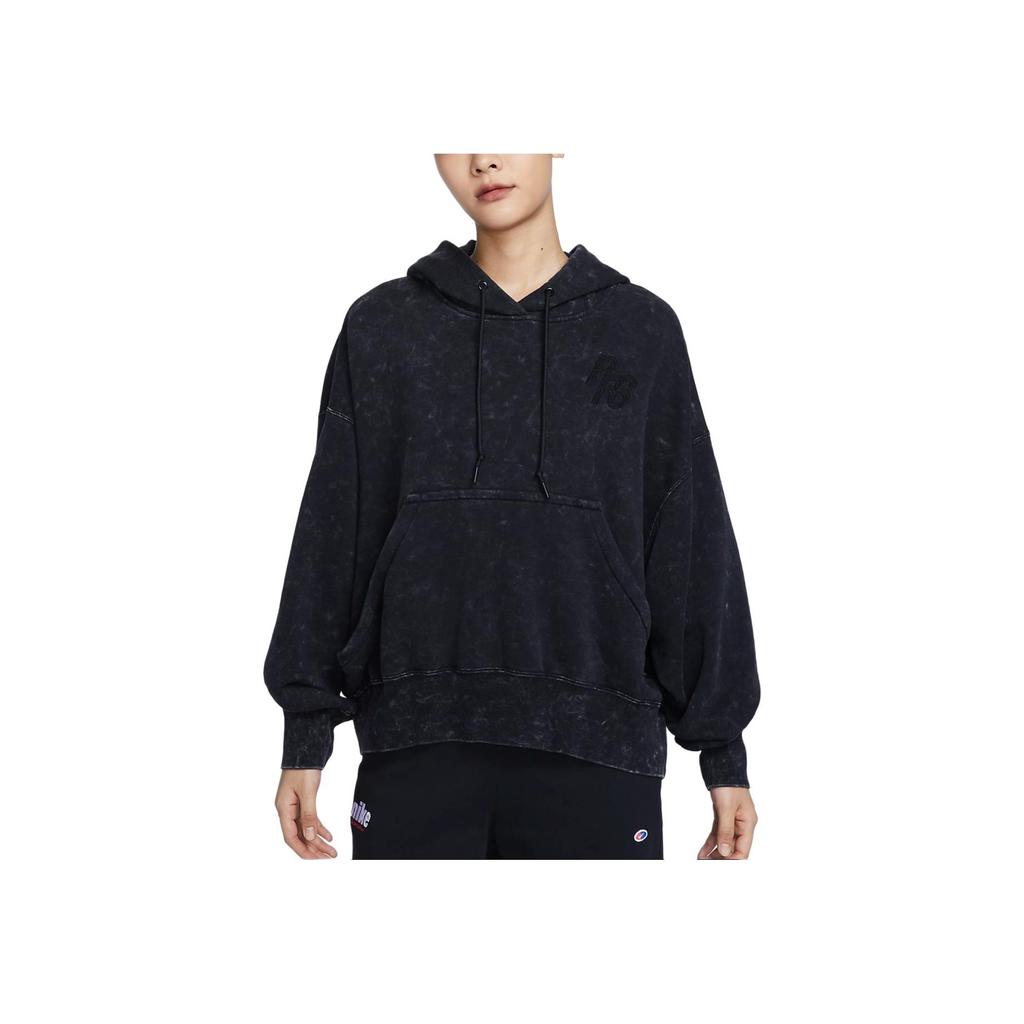 Nike Sportbekleidung Logo Outdoor Lässig Pullover Hoodie Damen Hoodies Schwarz HQ6039010