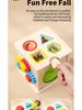 8-in-1 Montessori Early Education Toy: Shape & Color Matching, Ball & Coin Toss, Fine Motor Skills
