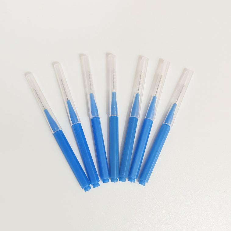Pencil-Type Interdental Brush: Soft-Bristle Oral Cleaner for Tooth Gaps and Orthodontic Care.