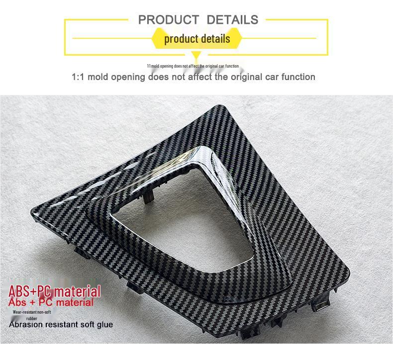 BMW 3 & 4 Series Gear Shift Lever Trim Cover for F30/F35 Console Modification (318/320 Models)