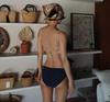 Women's Sexy Spaghetti Strap Split Swimsuit - Body-hugging Belly Covering Resort Wear