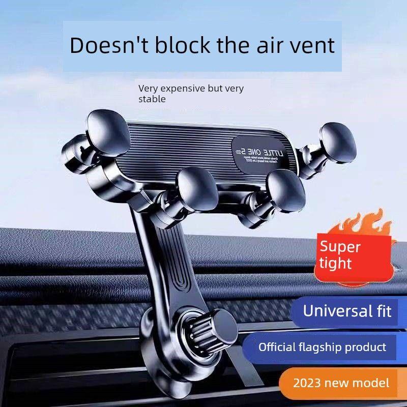 Mobile Phone Car Mount for Air Vent, Universal Car Support for Navigation, 2024 New Gravity Model