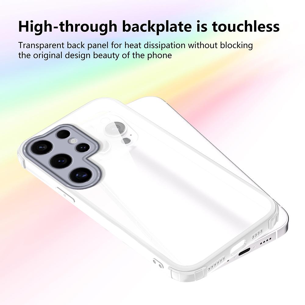 For Samsung Galaxy S25 Ultra Case Reinforced Corner Shockproof TPU + Acrylic Phone Cover