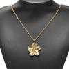 5Pcs Stainles Steel Face Sun Flower Gold Charms for DIY Hiphop Necklace Pendants Supplies Jewelry Findings Women Earrings Making