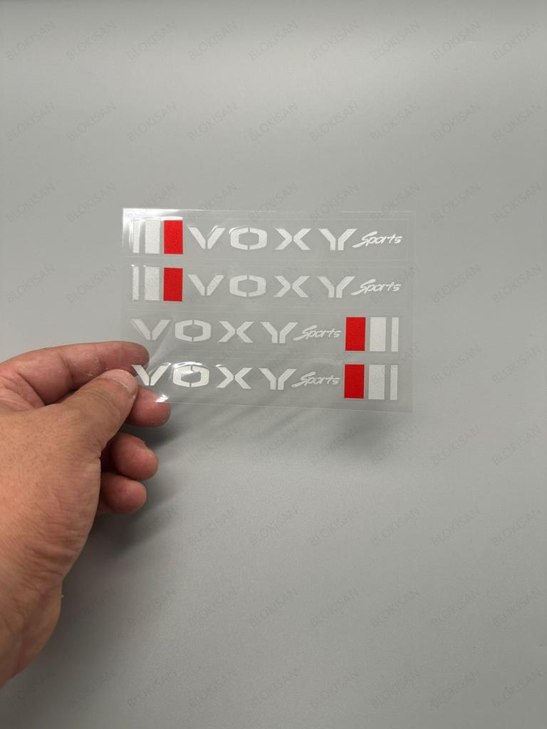 Set of 4, Voxy Stickers, 80 Series 90 Series, For All Series, Wiper, Side