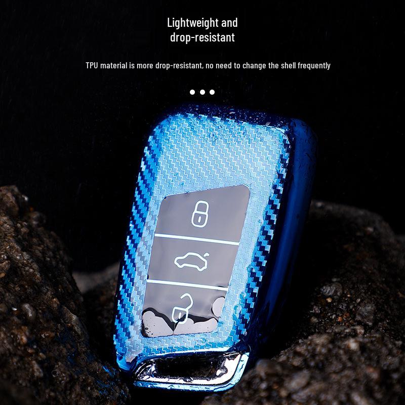 Volkswagen 2019 Passat Magotan B8CC Carbon Fiber Key Cover Case