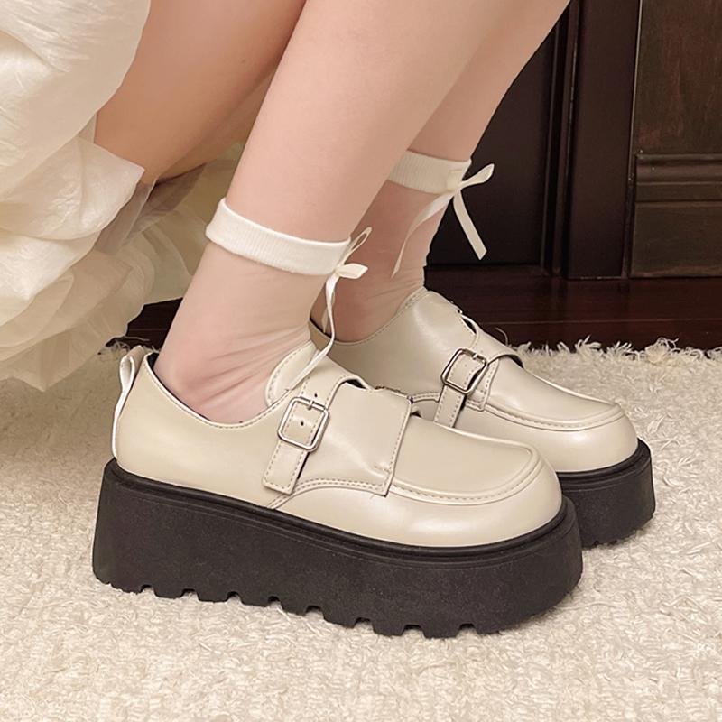 Fashion Women's Platform Loafers Female Luxury Brand High Quality Leather Shoes 2025 Trend Casual Slip On Ladies Flats Shoes