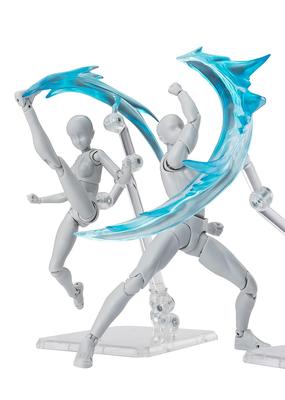 TAMASHII NATIONS Tamashii EFFECT WIND Blue for 150mm Painted Finished Figure Ver. S.H.Figuarts Approx. PVC&ABS