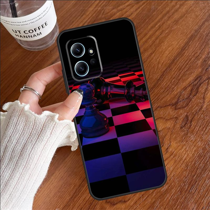 

Chess Case For Xiaomi Redmi 12C 13C 14C 10C Redmi Note 13 Pro 14 12 11 9 10 9S 10S 11S 12S Cover Redmi Note 14 Pro 5G
