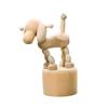 Eye-catching Artwork Figurine Individual Wooden Photo Props Handicraft Statue Home Decoration