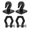 2pcs Metal RC Trailer Hook Spare Parts Fit for SCX10 90046 Trx4 D90 1 10 RC Car