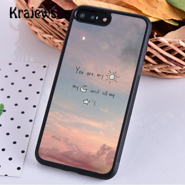 Sun And Moon Lovely For iPhone 17 Air 16 Phone Case Cover 15 14 plus 12 13 pro max coque Shell Fundas