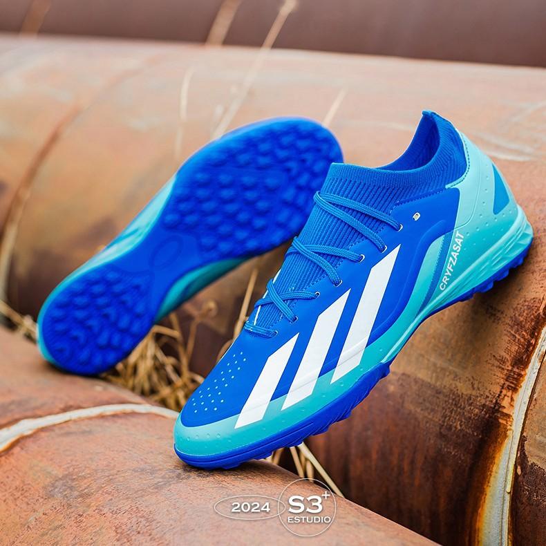 New football shoes men's high-top broken nails youth student training shoes G long nails football shoes
