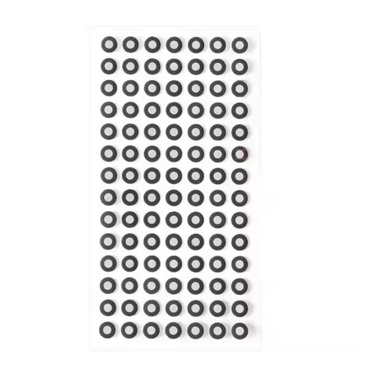 5 Peças Marcadores de Digitalização 3D Pontos de Alta Reflexão Autoadesivos Amplamente Utilizados Marcadores de Ponto de Referência de Pontos de Rastreamento 3D Universais