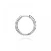 Pandora 292728c00 Moment Small Charm Hoop Silver Earrings
