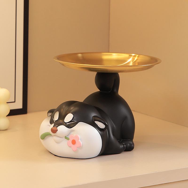 Shiba Inu Key Holder: Cute Hallway Ornament & Housewarming Gift