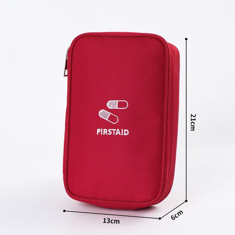 Mini Heim Medizin Aufbewahrungstasche Tragbar Reise Notfall Erste Hilfe Set Medizinpackung Outdoor Camping Reise Sortierung Überlebenssack