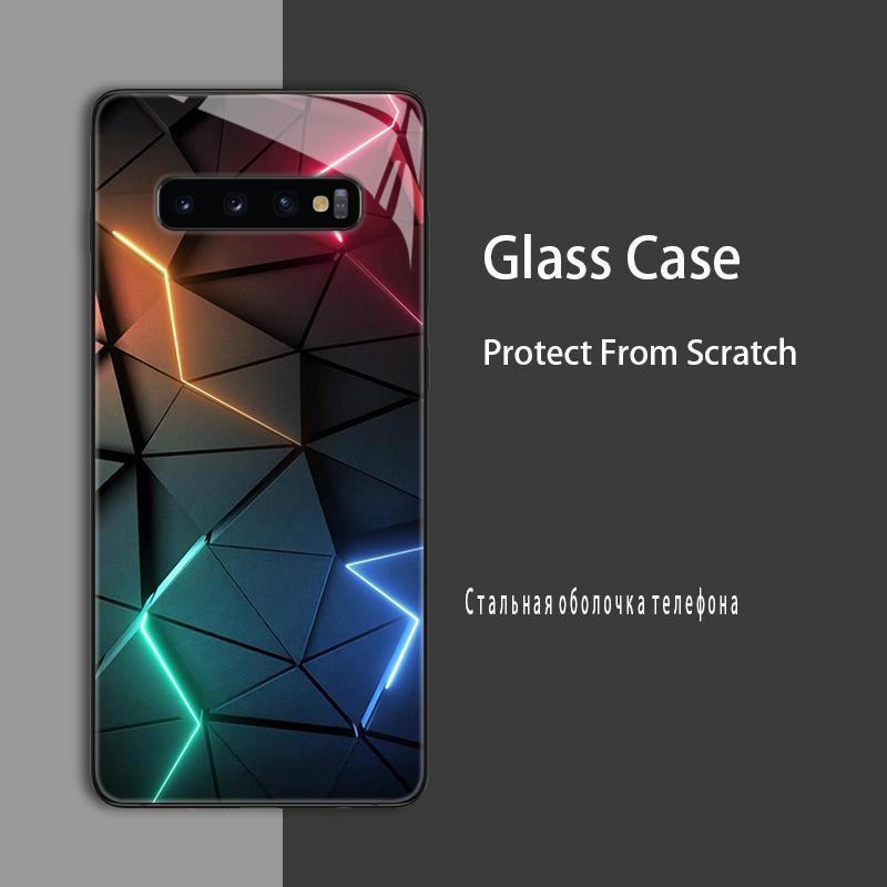 For Samsung S10 5G Case Cover Tempered Glass Case Coque For Samsung Galaxy S10e S10 S20 FE Ultra Plus S 10 Lite Protect Case
