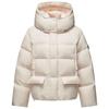Women's Short Detachable Hood Down Jacket