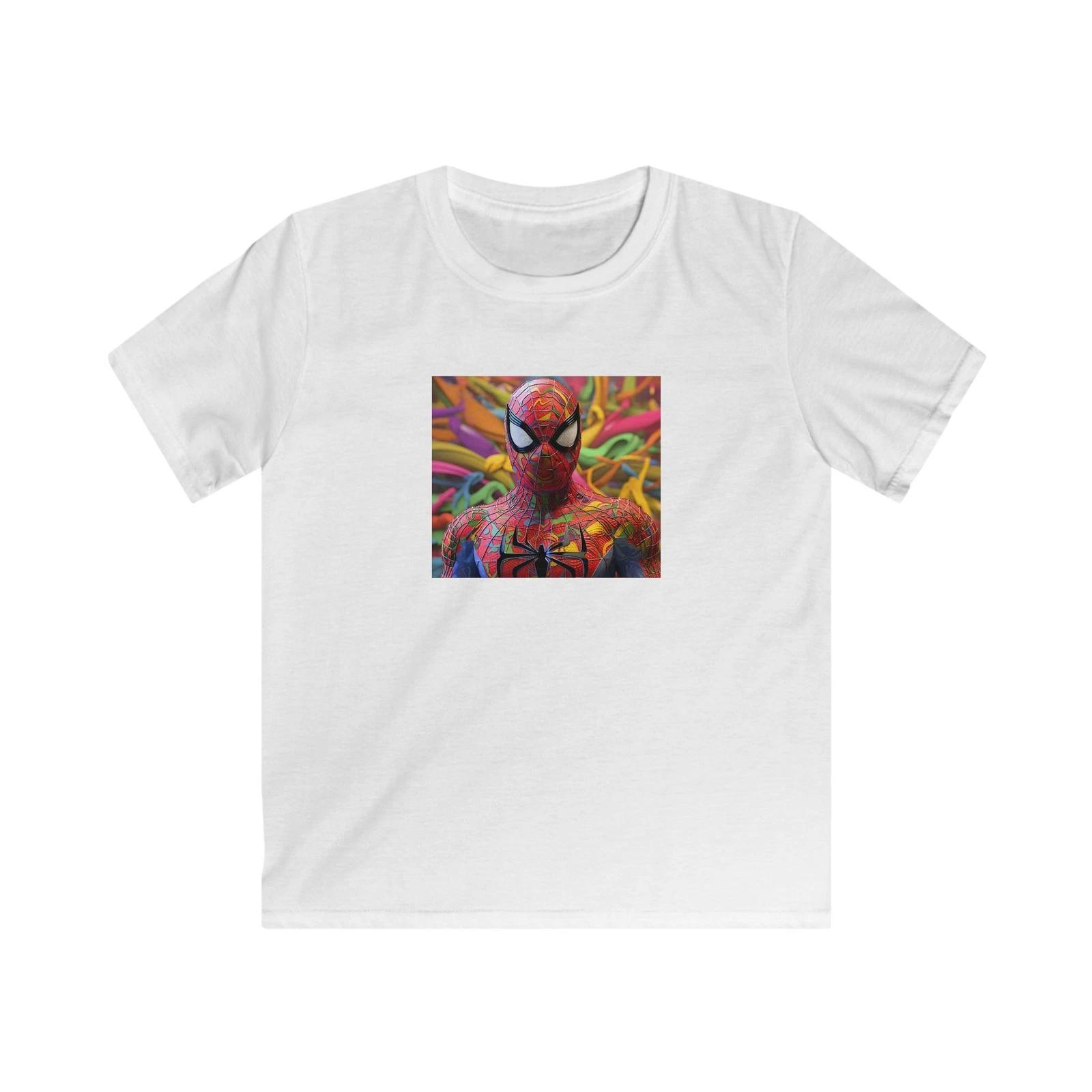Kids Superhero Tee - Fun Spiderman Graphic T-Shirt, Birthday Gift, Movie Shirt, XL