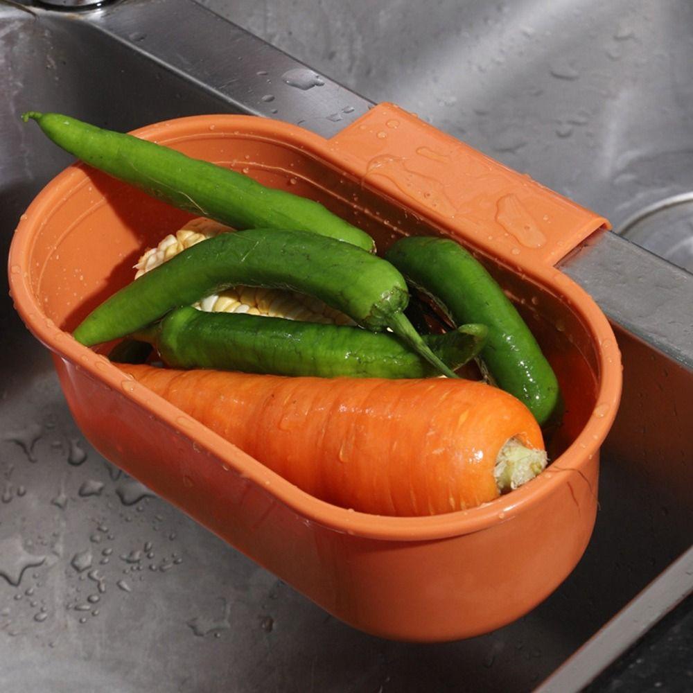 3 Colors Leftover Sink Multifunctional Sink Food Catcher Sink Drain Basket Household