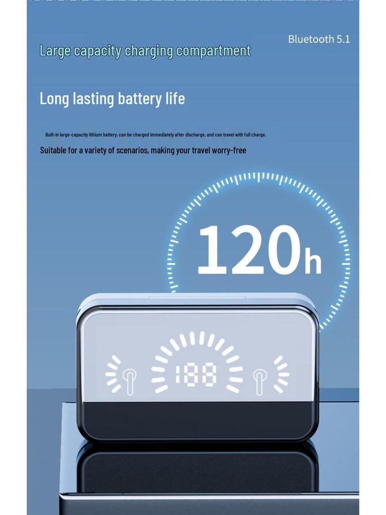 Vivo Sports True Wireless Bluetooth Earbuds with Long Standby, Compatible with Huawei, OPPO, and Apple