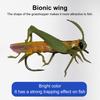 Grasshopper Fishing Lure Hook Realistic Fly Fishing Artificial Bait Fishhook Bionic Locust Lure Jig Hook Freshwater Saltwater Fishing Accessories