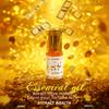 3ml Wealth-Attracting Golden Essential Oil Roller, Natural & Long-lasting Fragrance, Easy To Apply, Unisex Gift for Christmas
