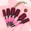 Barbershop Round Tube Curly Hair Rollers Hair Comb for Barber Salon Hair Brush Styling Hairbrush Hairdressing Combs Beauty Tools