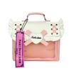 Contrast Love Heart School Ita Bag Cute Transparent Mochila All-match Backpack Mochilas Shoulder Crossbady Bags for Woman