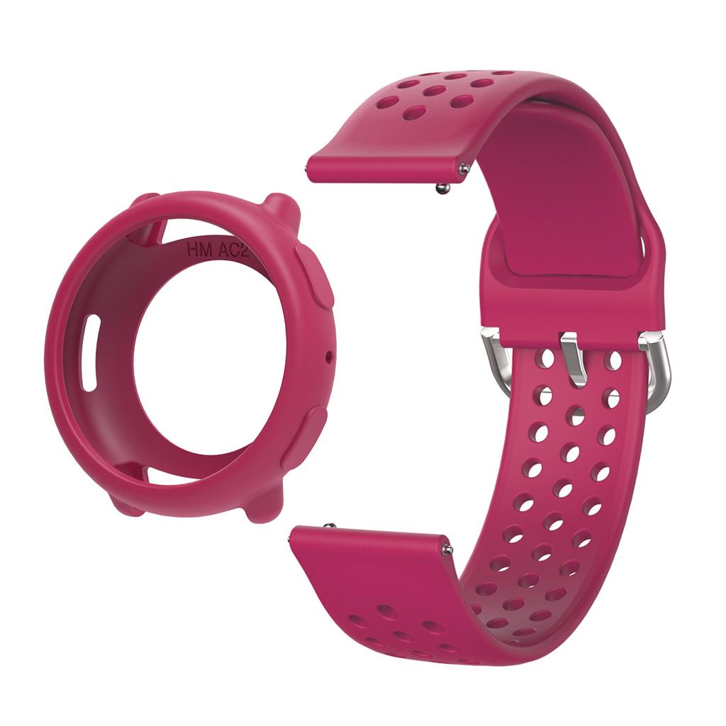 Silikon Schutzhülle+Armbandabdeckung Hülle Für Huami Amazfit Active2 Smart Ersatz Zubehör Rahmen Hüllen Bildschirmschutzhülle