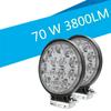 For Work Light Round 14 Lights (Pair)-Ultra-Thin