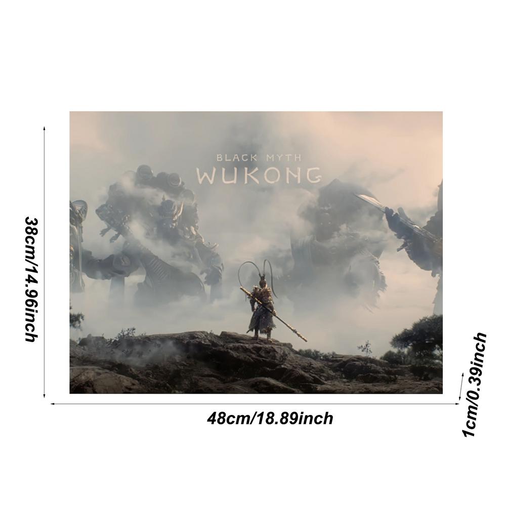 

Game Character Monkey Wall Art Posters Fabric Wall Art Picture For Room and Home Decoration Pop Poster Street Wall Picture