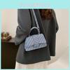 Trendy 2024 Summer Fashion Shoulder Bag For Women Small Pu Leather Square Bag