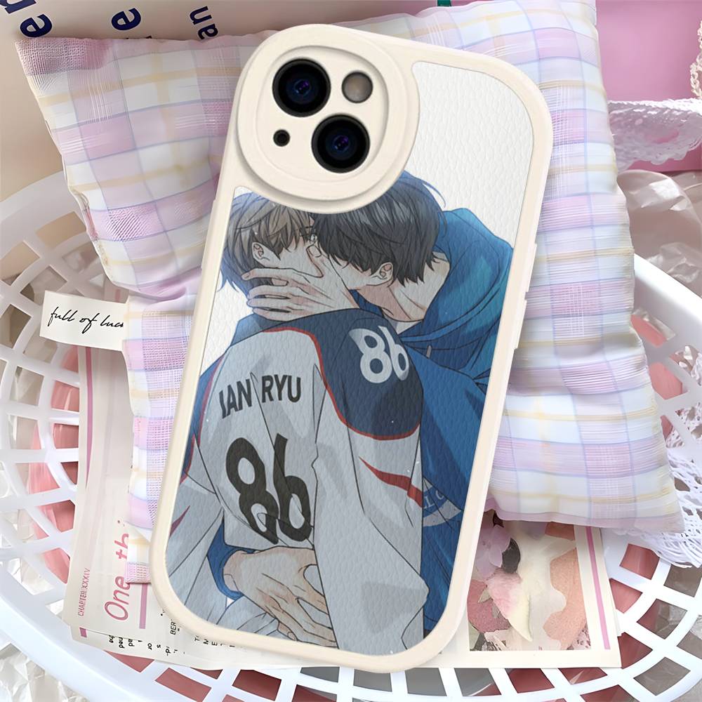 Limited Run Bl Anime Phone Case Leather For IPhone 16 15 14 13 12 11 Pro Max Plus Matte Cover