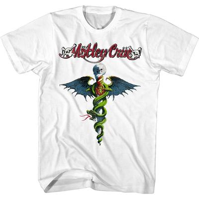 Motley Crue Dr Feel Good Album Heren T-shirt Rockband Heavy Metal Concert Tour High-end Luxe Is voor Zowel Mannen als Vrouwen Top Y2k