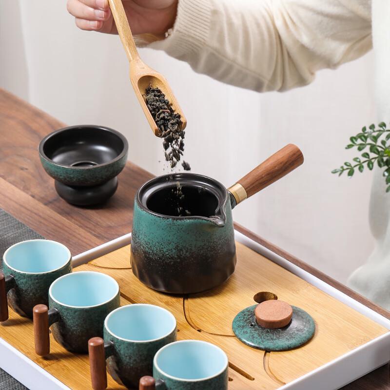 ZISIZ Light Luxury Retro Tea Set