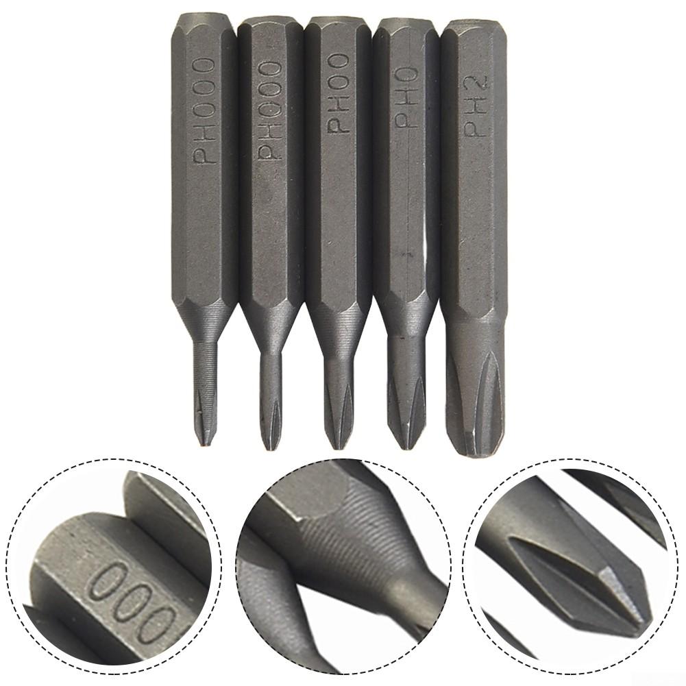 PH0000 PH000 PH00 PH0 PH1 PH2 Precision Instruments Cross Screwdriver Bits