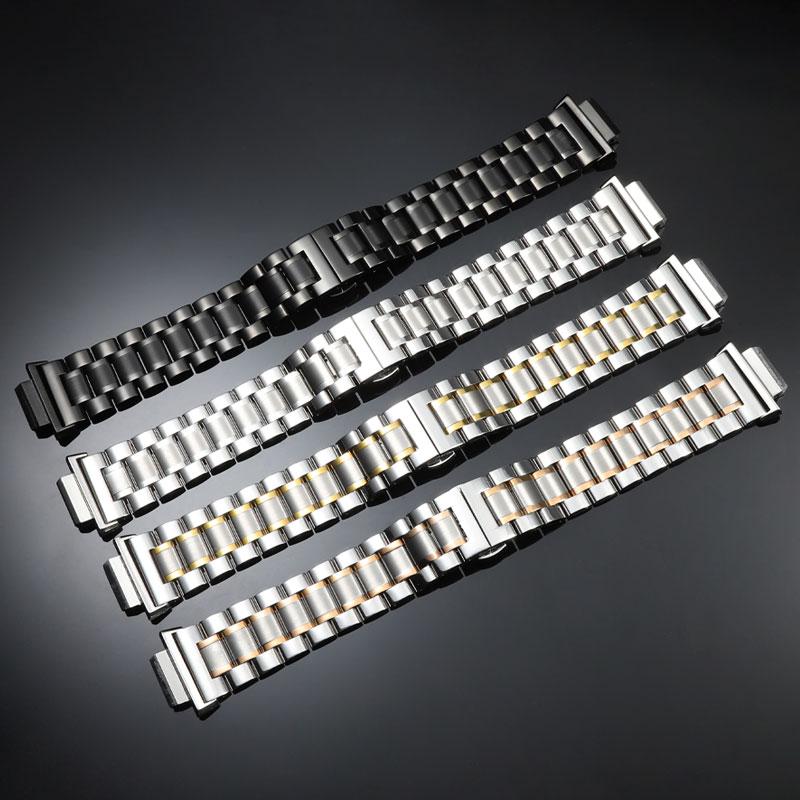 Bracciale Modificato GA2100 Per Casio G-SHOCK GA-2100 GA2110 GA-B2100 Braccialetto per orologio in acciaio inossidabile massiccio metallico Accessori per orologi da uomo