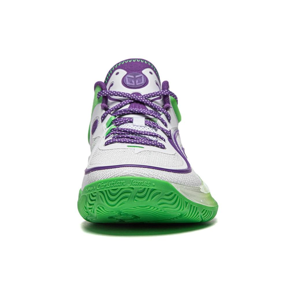 Li Ning CJ 3 Cushioning Slip Resistant Abrasion Resistant Lightweight Rebound Low top Basketball Shoes Men's ABAU007-8