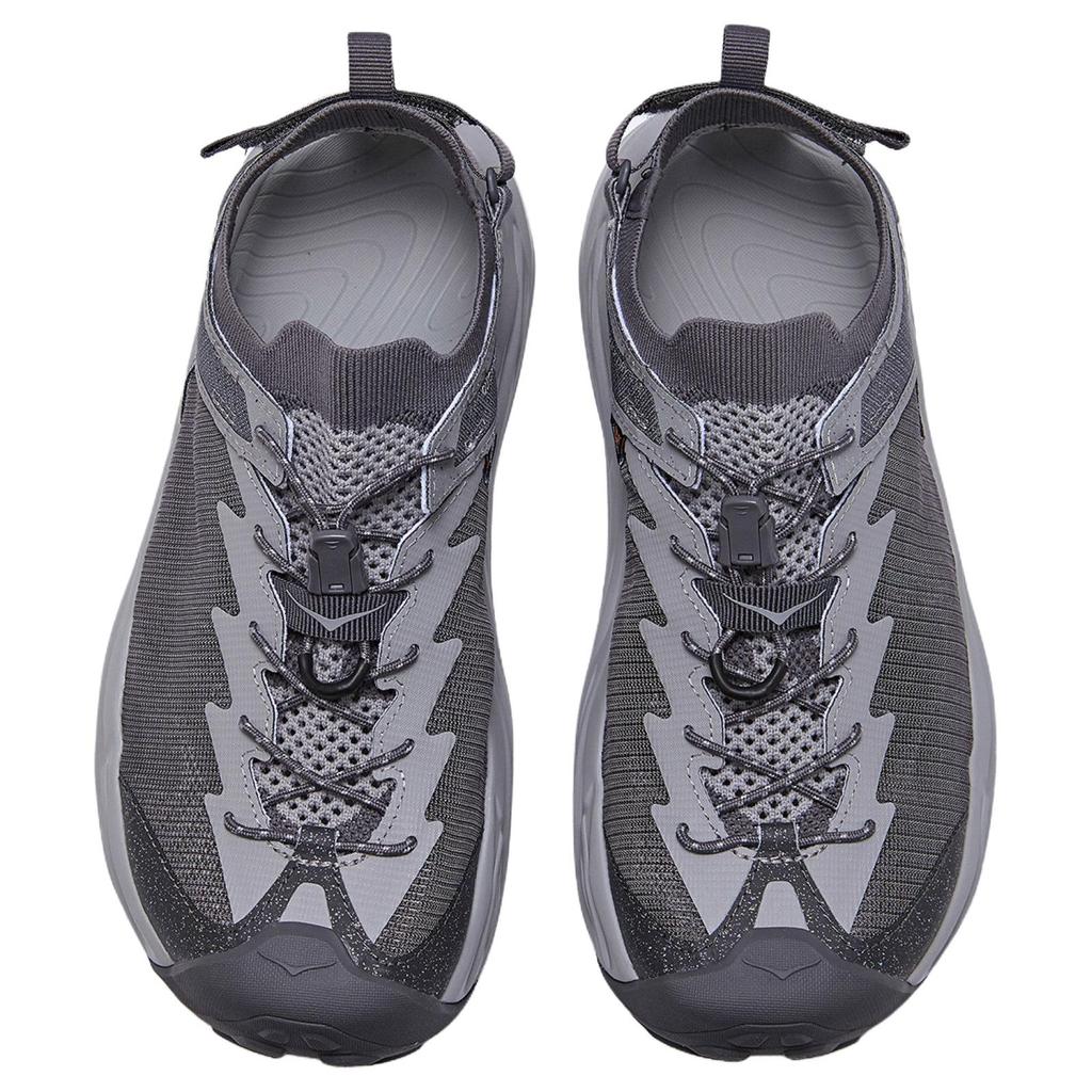 HOKA One One Hopara 2 Comfortable Versatile Non-Slip Water Shoes Men Shoes Gray 1147650-STLLT