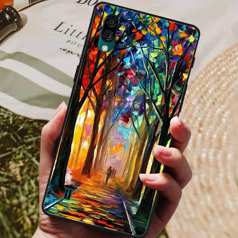 For ZTE Blade A51 Lite Cases Silicon Soft TPU Flower Phone Case for ZTE Blade A51 Lite 6 inch Cover A51Lite Bumper Fundas Coque