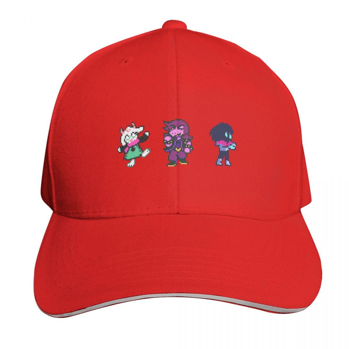 DELTARUNE Chapter Trio is back Baseball Cap dad hat Hat Beach derby hat custom caps Caps Women Unisexs