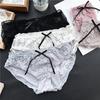 Ladies Spring and Summer Lovely Cotton Ice Screen Lace Panties