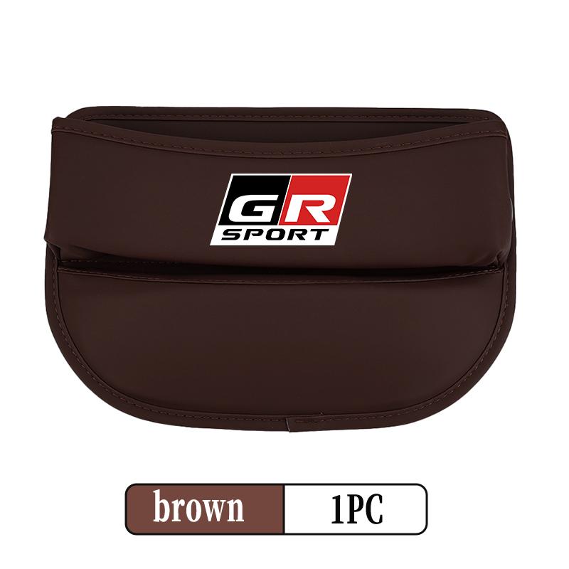 

NEW Car Seat Gap Storage Box Leather Storage Box Accessories For Toyota GR Yaris Corolla Prius Aqua Vios Mirai Hilux Auris CHR