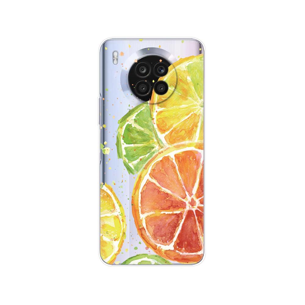 For Honor 50 Lite Case 6.67 Inch Back Phone Cover For Huawei Honor 50 Lite 50Lite Light Silicon Soft TPU Protective Bumper Coque